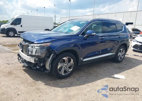 2022 Hyundai Santa Fe Sel из США, поврежденный, VIN 5NMS34AJXNH423920